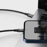 (1421) Kabelis USB C kištukas ir 3 kištukai (USB C (iki 15W), micro USB (iki 10W), lightning (iki 20W)) 1.5m juodas Rapid BASEUS - Image 10
