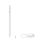 OS-Baseus Smooth Writing 2 Series Stylus Lite with LED Indicators, Moon White (Active version with type-C cable and active pen tip) - Image 9