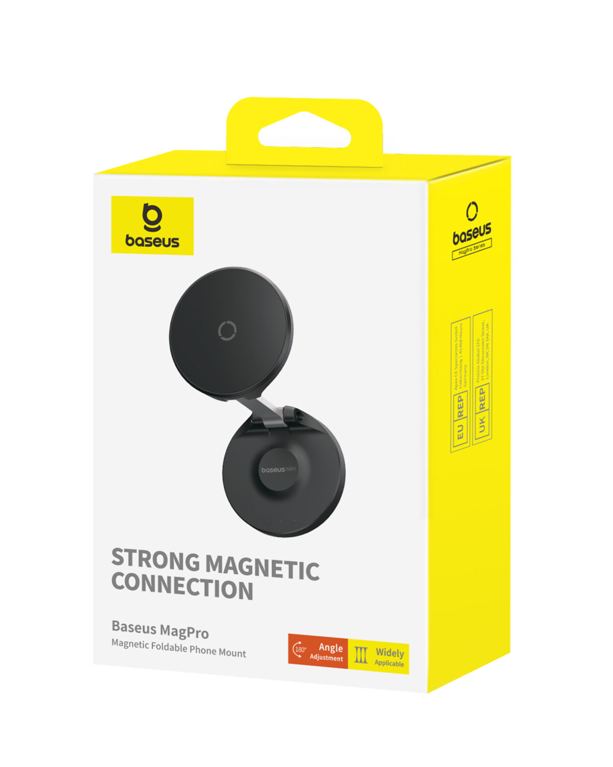 Baseus car holder MagPro magnetic black glued - Image 7