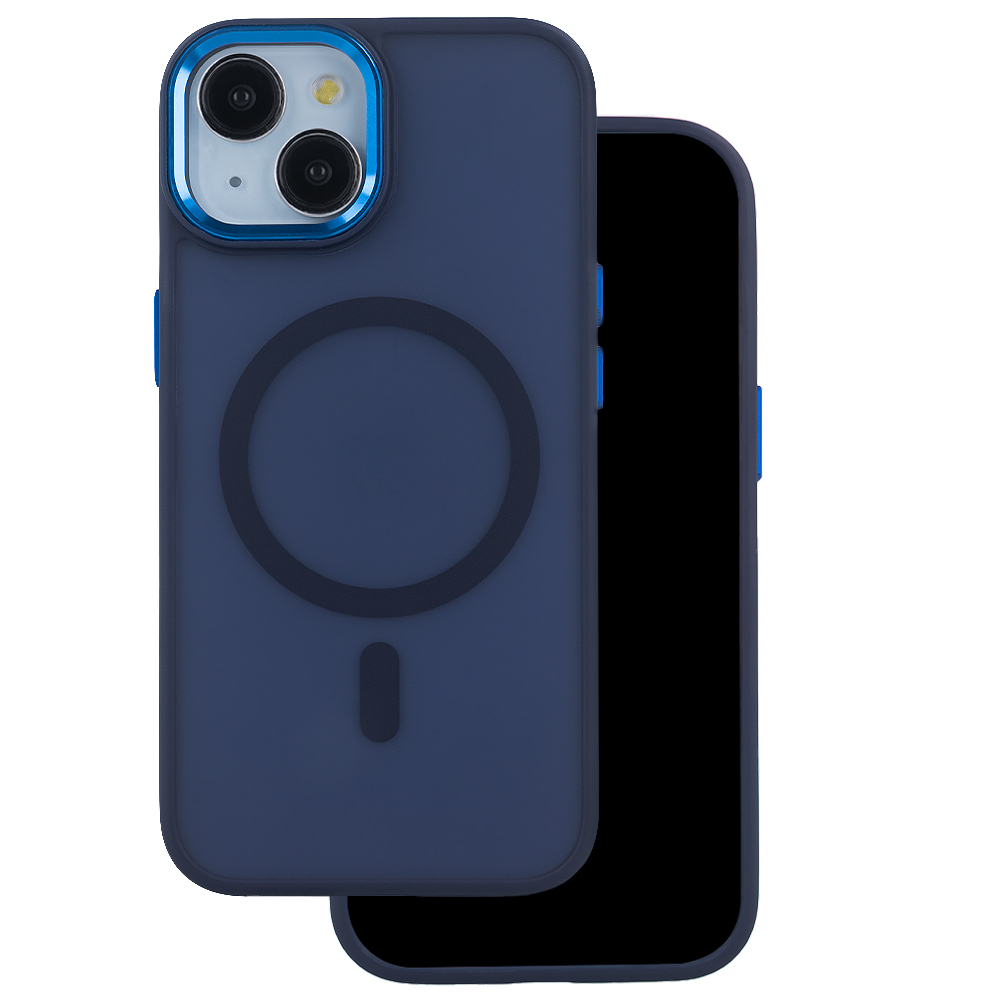 398303_oryg-1 Frozen Mag case for iPhone 16 Pro Max 6,9 navy blue - Image 1