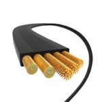 Kabelis USB C - USB C kištukai 100W 1m suvyniojamas juodas BASEUS - Image 7