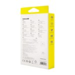 Kabelis USB C - USB C kištukai 100W 1m suvyniojamas juodas BASEUS - Image 9