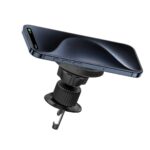 XO car holder magnetic CX025 with wireless inductive charger 15W black air vent - Image 6