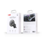 XO car holder magnetic CX025 with wireless inductive charger 15W black air vent - Image 7