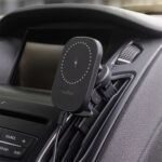Maxlife car holder for air vent MXCH-16 magnetic with wireless charging black 15W - Image 4