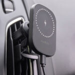 Maxlife car holder for air vent MXCH-16 magnetic with wireless charging black 15W - Image 6
