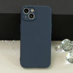 Silicon case for iPhone 15 Pro Max 6,7 dark blue - Image 8