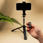 Forever Bluetooth selfie stick tripod SST-100 black - Image 6