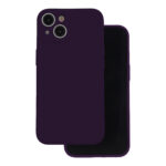 Silicon case for iPhone 15 Pro 6,1 plum
