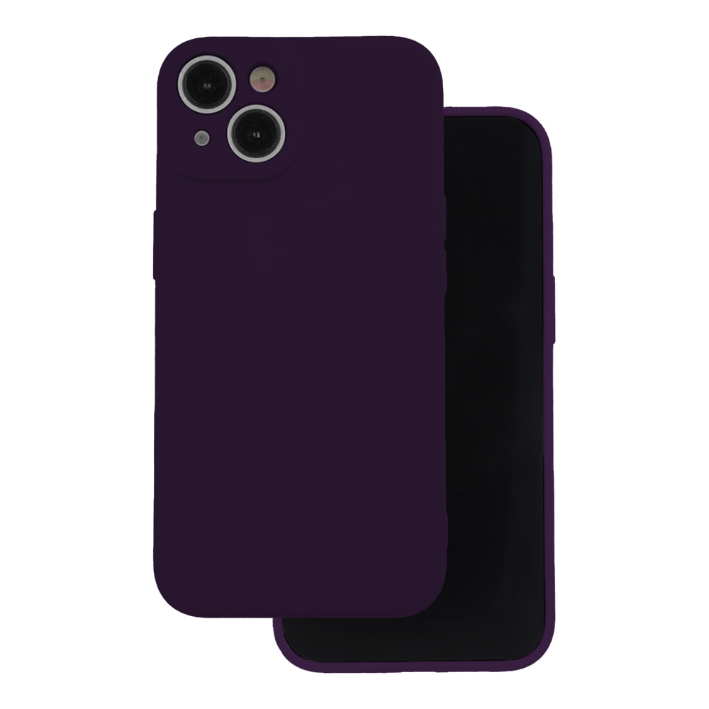 405551_oryg Silicon case for iPhone 15 Pro 6,1 plum - Image 1