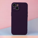 Silicon case for iPhone 15 Pro 6,1 plum - Image 8