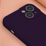 Silicon case for iPhone 15 Pro 6,1 plum - Image 9