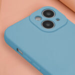 Silicon case for iPhone 15 6,1 sky blue - Image 9