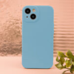 Silicon case for iPhone 15 6,1 sky blue - Image 11
