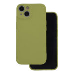 Silicon case for iPhone 12 / 12 Pro 6,1 olive