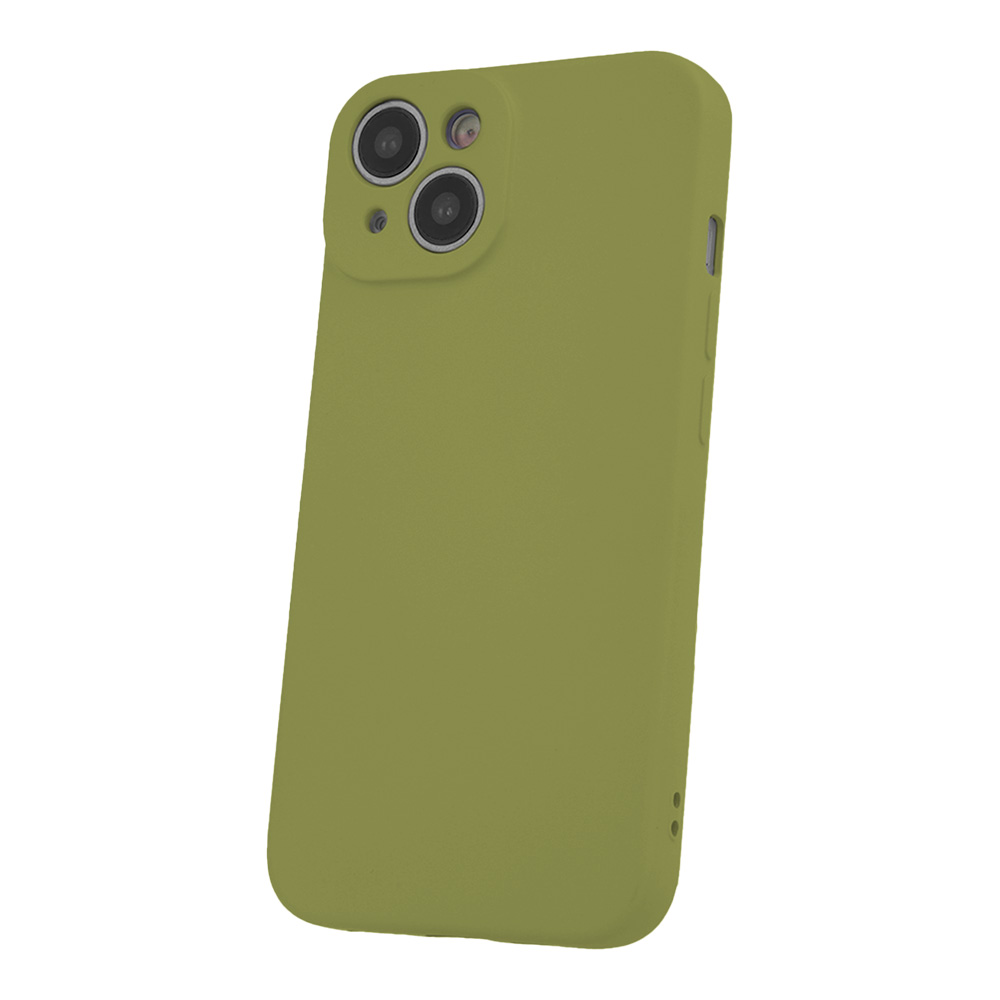 405574_oryg-1 Silicon case for iPhone 15 6,1 olive - Image 4