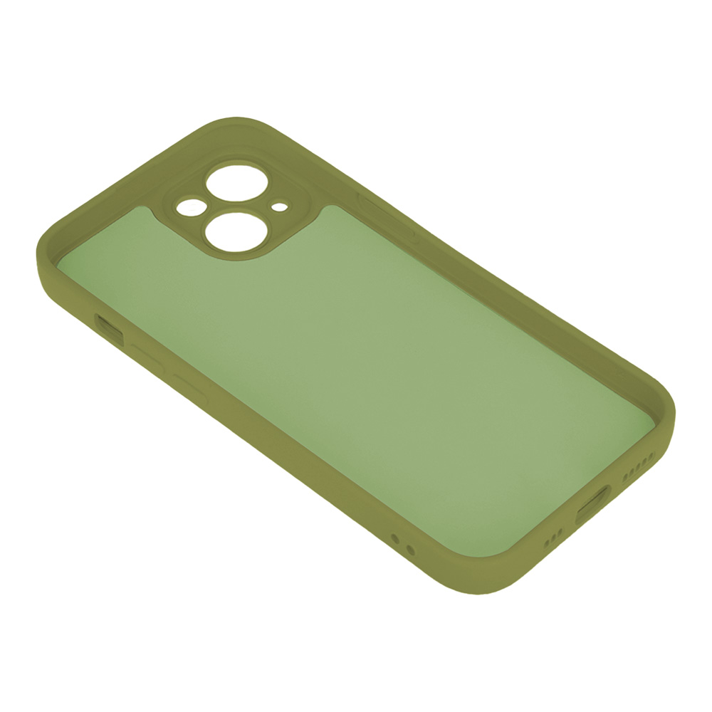 405575_oryg-5 Silicon case for Xiaomi Redmi A3 4G (Global) olive - Image 5