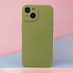 Silicon case for iPhone 16 Plus 6,7 olive - Image 8