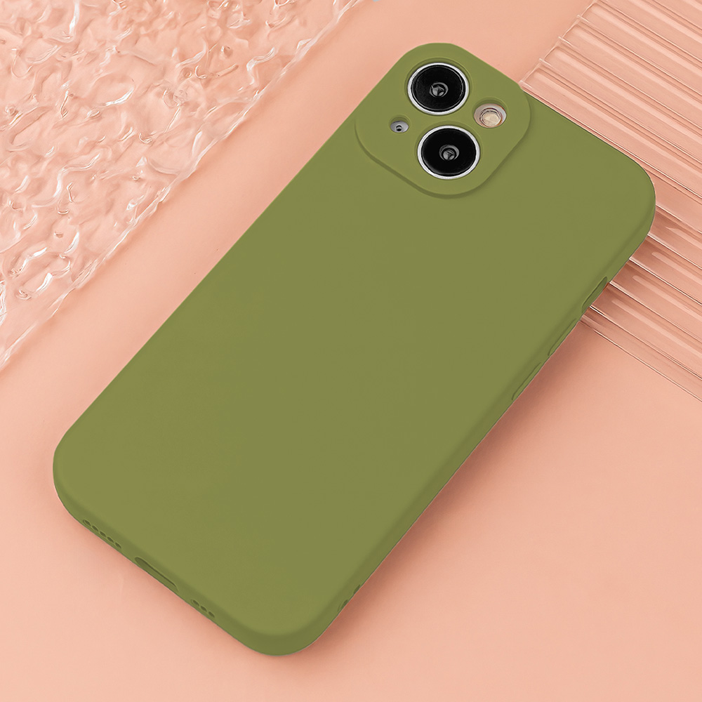 405580_oryg Silicon case for iPhone 12 / 12 Pro 6,1 olive - Image 10