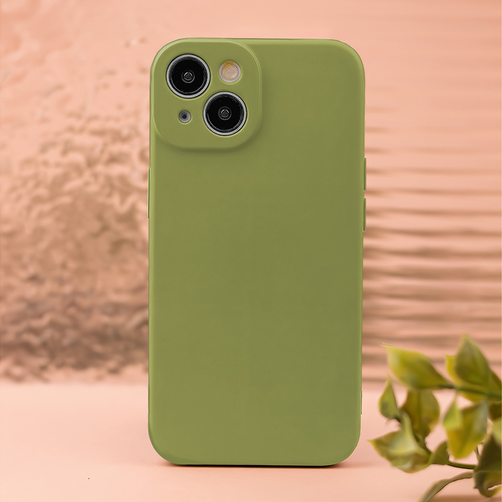 405581_oryg-1 Silicon case for iPhone 15 6,1 olive - Image 11