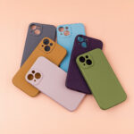 Silicon case for iPhone 15 6,1 olive - Image 12