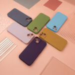 Silicon case for iPhone 16 6,1" caramel - Image 13