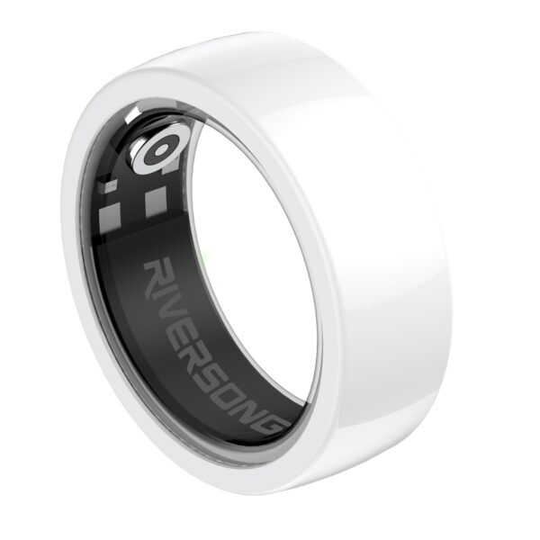 Riversong smartring Trinity white SR01 size 8 diameter inside 18mm