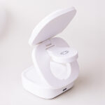 Maxlife MXWC-06 magnetic wireless charger 15W white 3in1 - Image 4