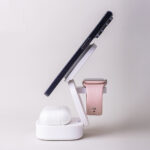 Maxlife MXWC-06 magnetic wireless charger 15W white 3in1 - Image 5