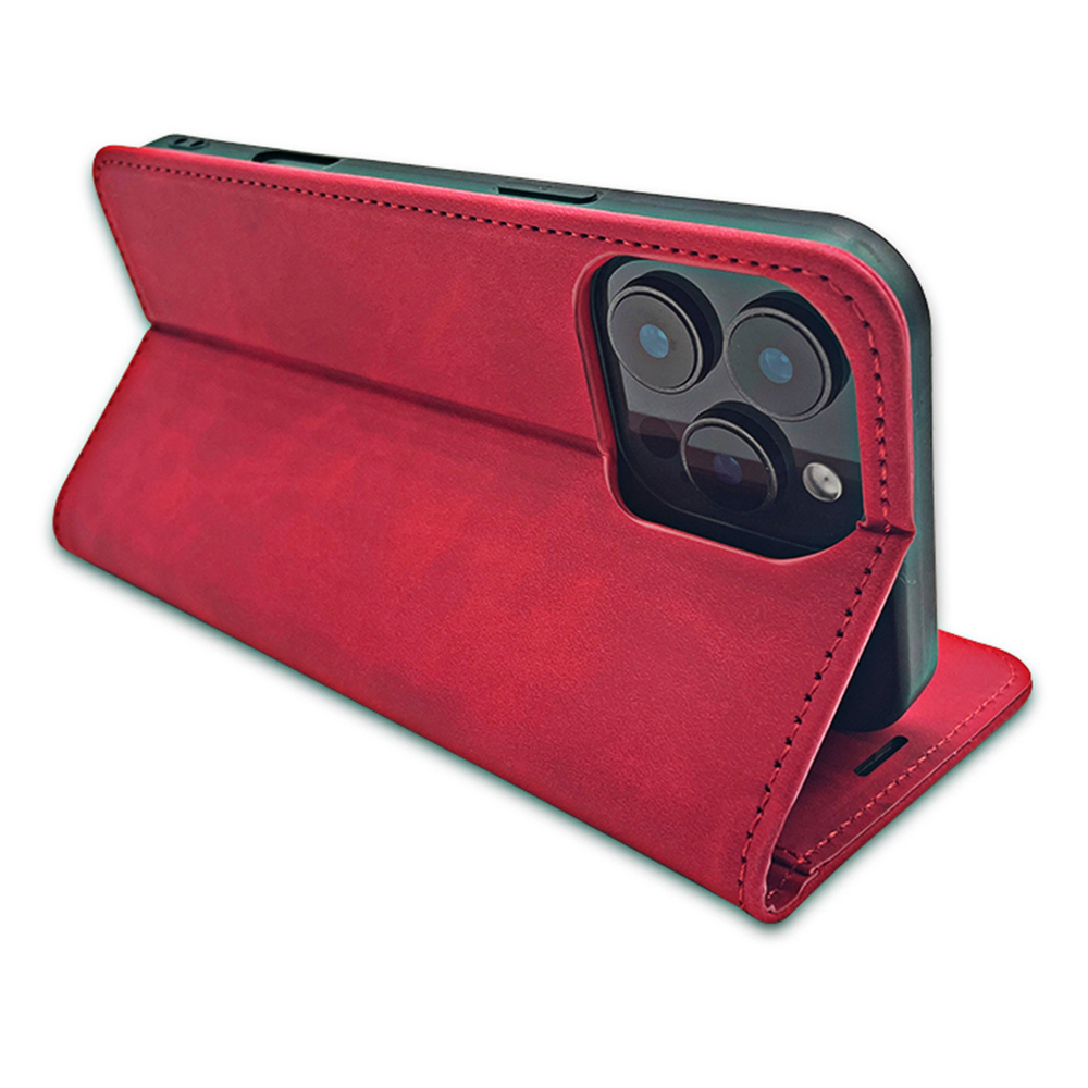 412010_oryg-4 Smart Suede case for Samsung Galaxy A56 5G red - Image 6