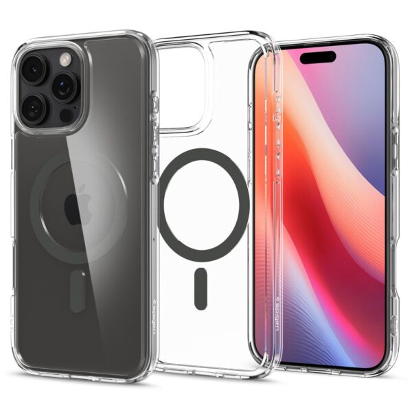 Spigen Ultra Hybrid Mag Magsafe case for iPhone 16 Pro 6,3 graphite
