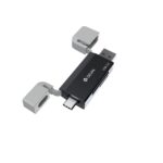 Devia card reader 2in1 EL240 USB/USB-C 3.0 black - Image 8