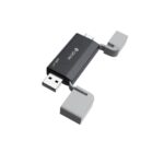 Devia card reader 2in1 EL240 USB/USB-C 3.0 black - Image 9
