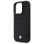 BMW case for iPhone 16 Pro Max Hardcase Sign Leather Cardslot black - Image 7