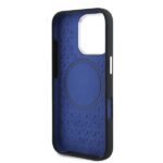 Mercedes case for iPhone 16 Pro Max Hardcase Silicone Blue Stripe MagSafe black - Image 8