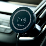 Forever car holder for air vent MACH-300 magnetic with wireless charging black Qi2 15W - Image 6