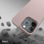 Etteri Silicone Mag case for iPhone 16 Pro 6,3 light pink - Image 11