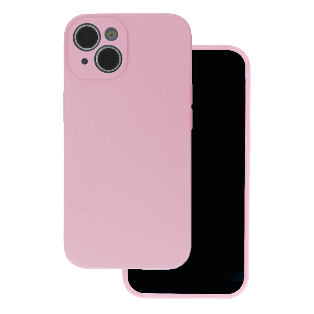 446448_oryg-4 Silicon case for iPhone 14 6,1 pink - Image 1