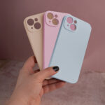 Silicon case for iPhone 13 6,1 baby blue - Image 10