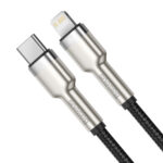 Baseus cable Cafule Metal PD USB-C - Lightning 1,0 m black 20W - Image 3