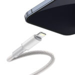 Baseus cable High Density PD USB-C - Lightning 1,0 m white 20W - Image 7