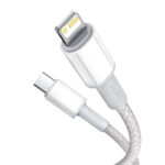 Baseus cable High Density PD USB-C - Lightning 1,0 m white 20W - Image 3