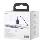 Baseus wall charger Super Si PD 20W 1x USB-C blue + USB-C - Lightning cable - Image 8