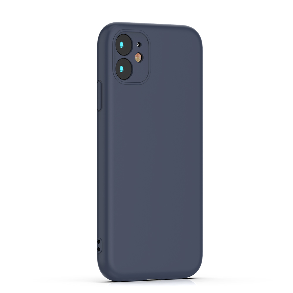 403140_oryg Silicon case for iPhone 12 / 12 Pro 6,1 dark blue - Image 3
