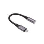 Forever adapter audio AJL-01 jack 3,5 mm - Lightning black - Image 3