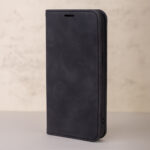 Smart Suede case for Xiaomi Redmi 14C 4G/ 14C 5G / Redmi A4 / POCO C75 black - Image 7