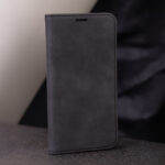 Smart Suede case for Samsung Galaxy S25 Ultra black - Image 10