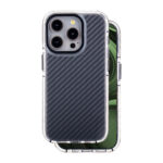 Acrylic Carbon case for iPhone 15 Pro 6,1 black