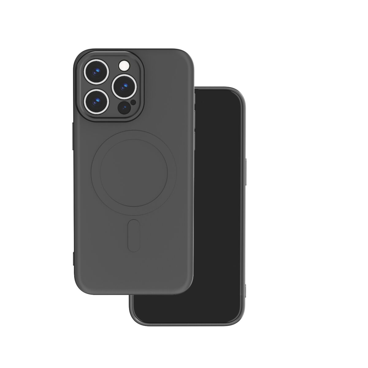 Simple Color Mag case for iPhone 15 Pro 6,1 black - Image 1