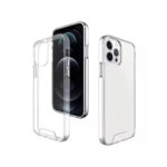 Hybrid Crystal case for iPhone 16 Pro 6,3 transparent big hole